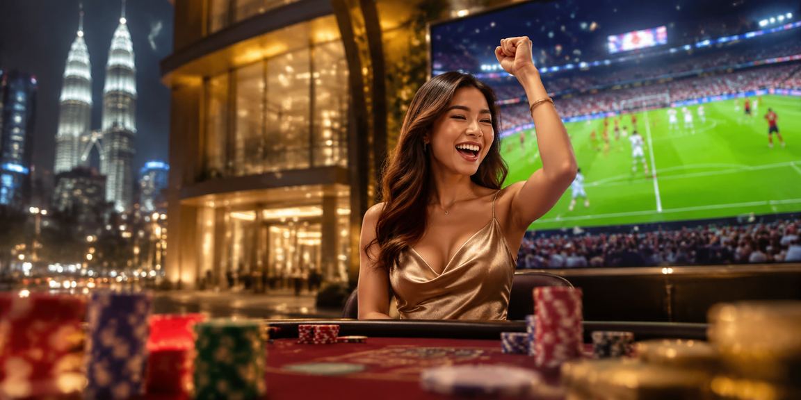 Peminat bola sepak di Kuala Lumpur menikmati pengalaman taruhan dalam talian