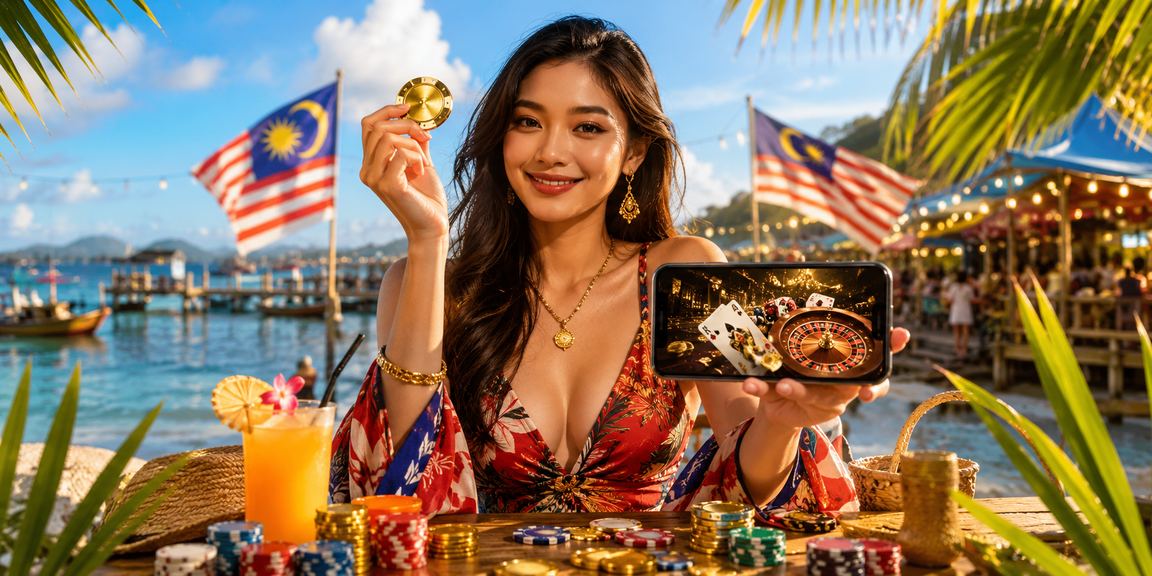 Pengguna Malaysia menggunakan platform kasino mudah alih dengan kawalan diri yang bertanggungjawab